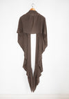 Cordera Merino Wool Shawl in Deep Taupe