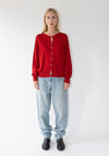 Francie Anni Cardigan in Cherry