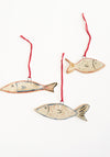Hand-painted Ceramic Fish Ornament