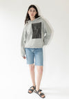 Tanaka The Sweat Hoodie in Heather Grey