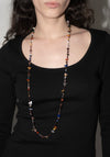 Annie Costello Brown Constellation Beaded Necklace