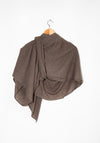 Cordera Merino Wool Shawl in Deep Taupe