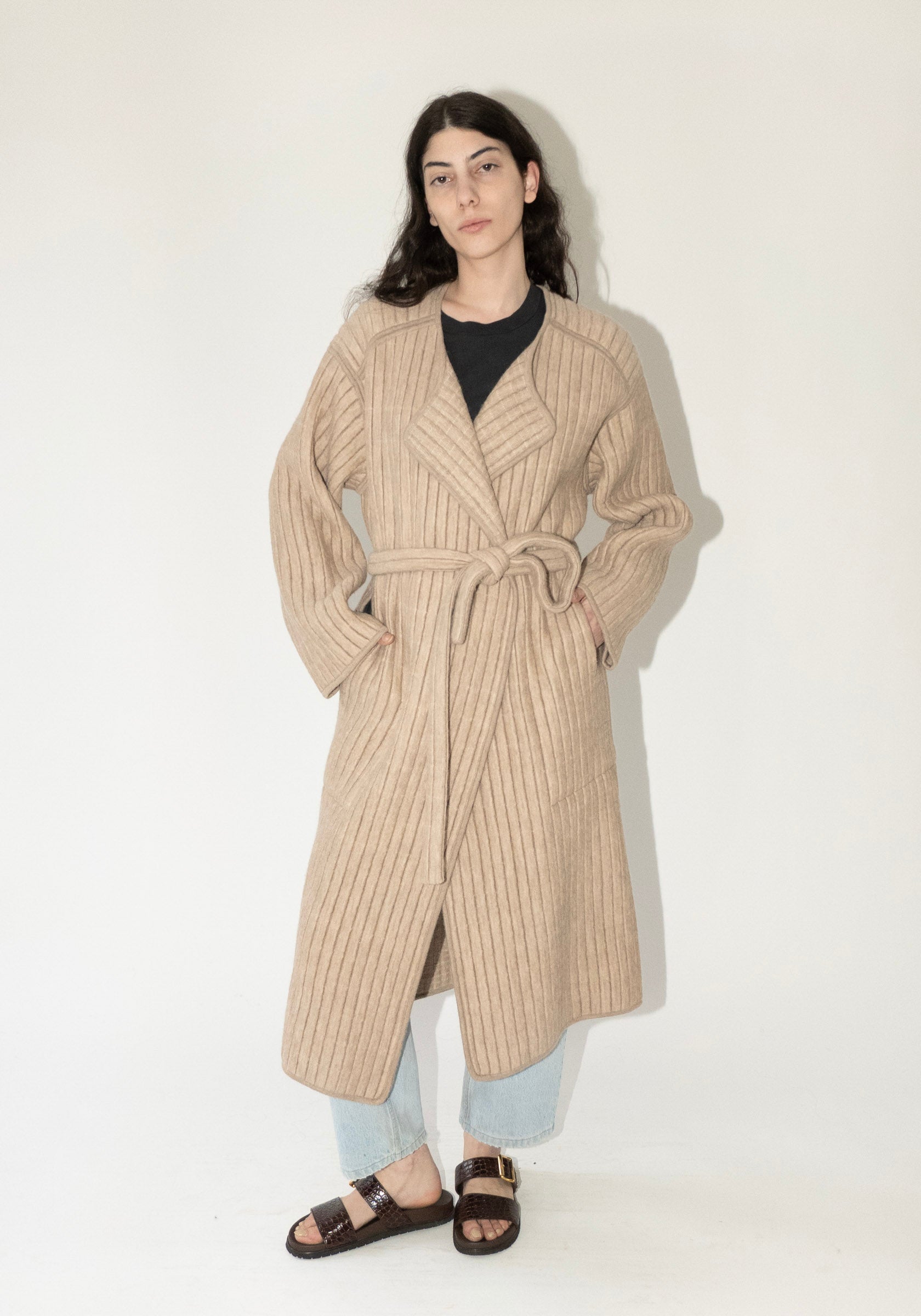 Lauren Manoogian Tami Coat in Oak