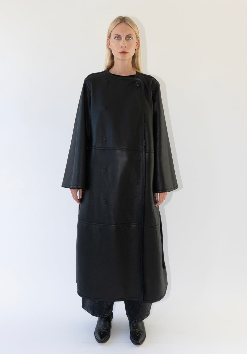 Malene Birger Sandria Coat in Black