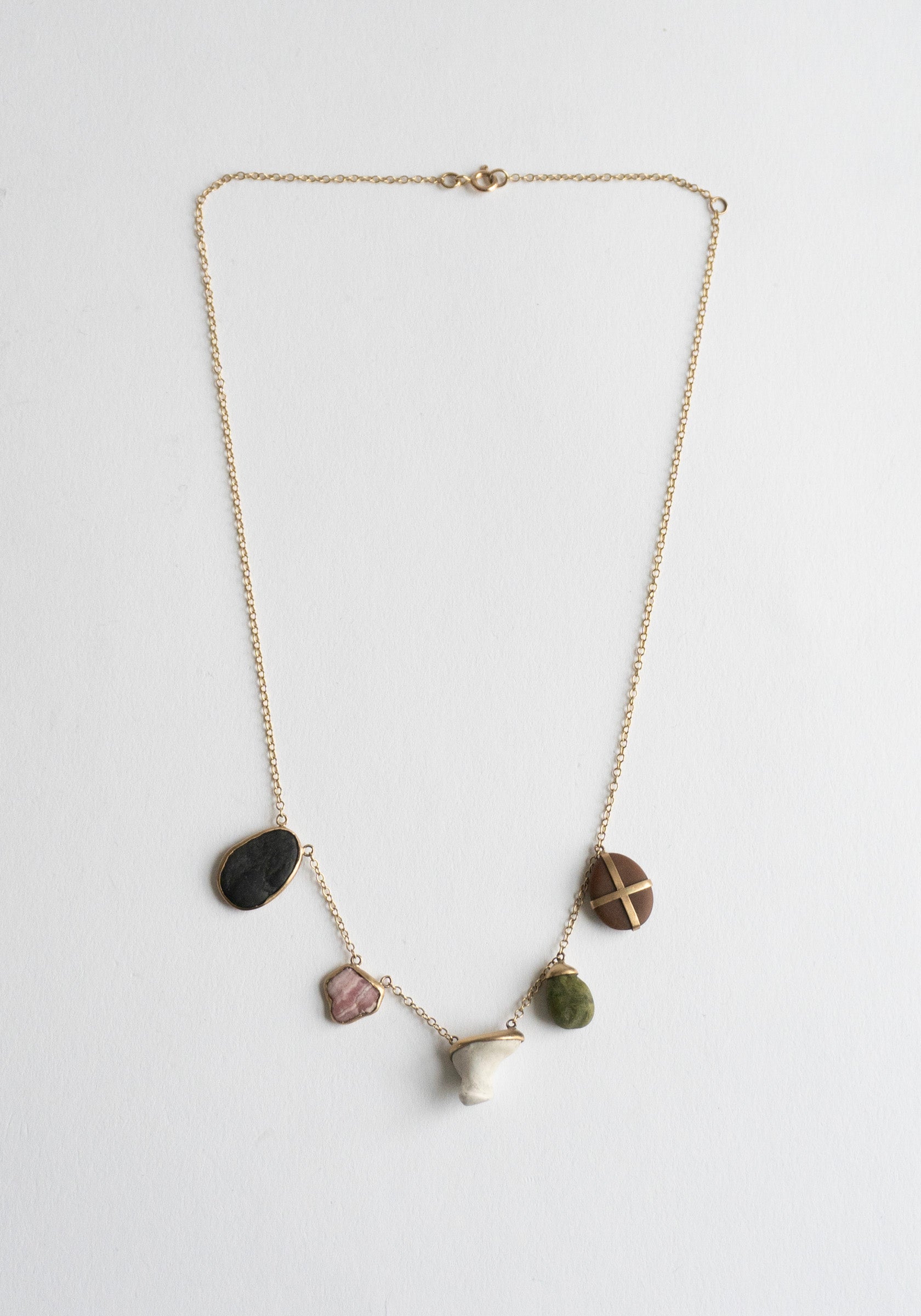 "5 Elements" Stone Necklace