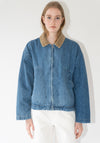 Studio Jacket in Medium Blue