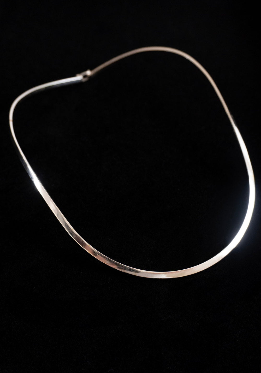 Vintage Sterling Silver Collar Necklace