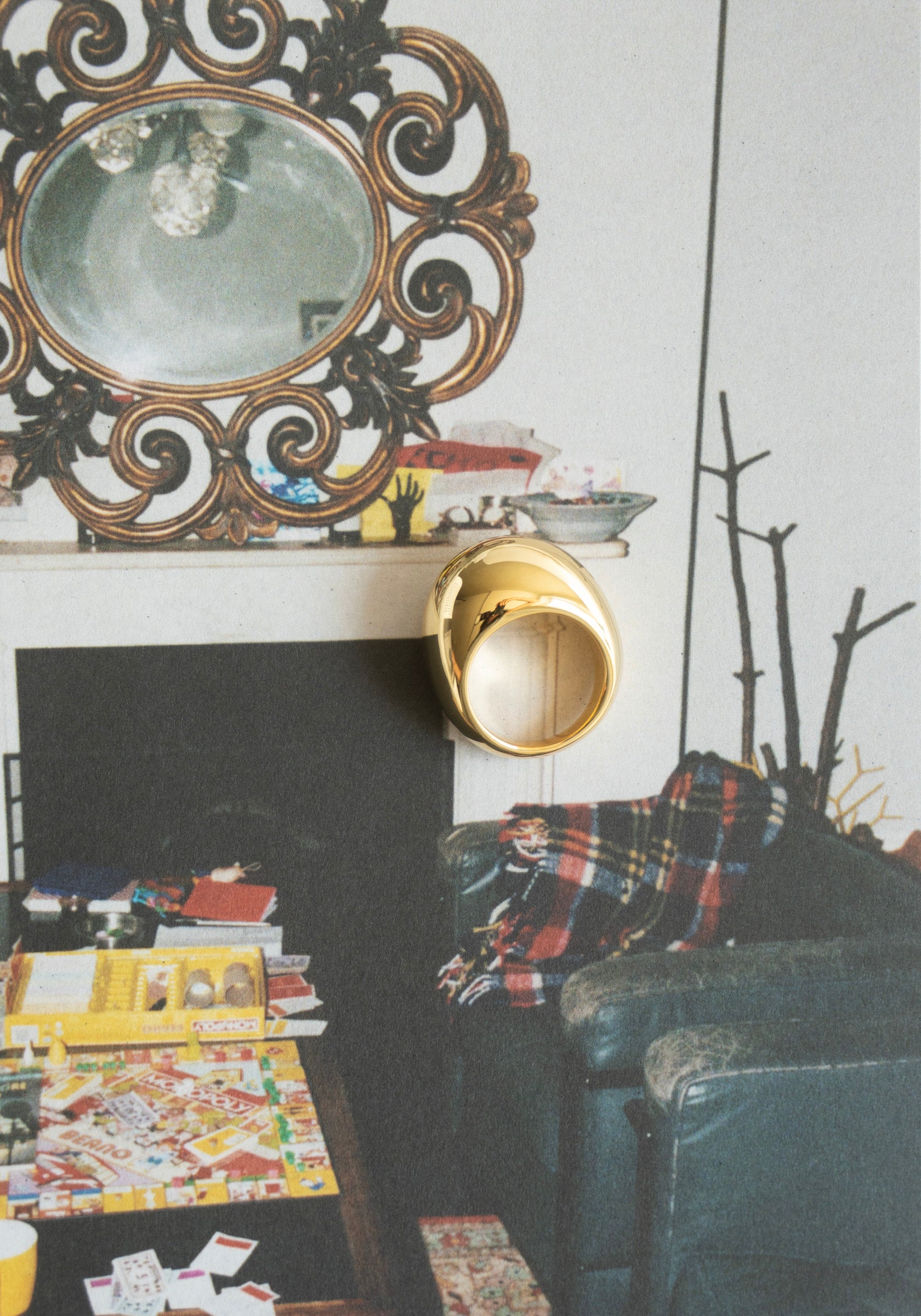 Camille Surault Bowb Ring in Gold