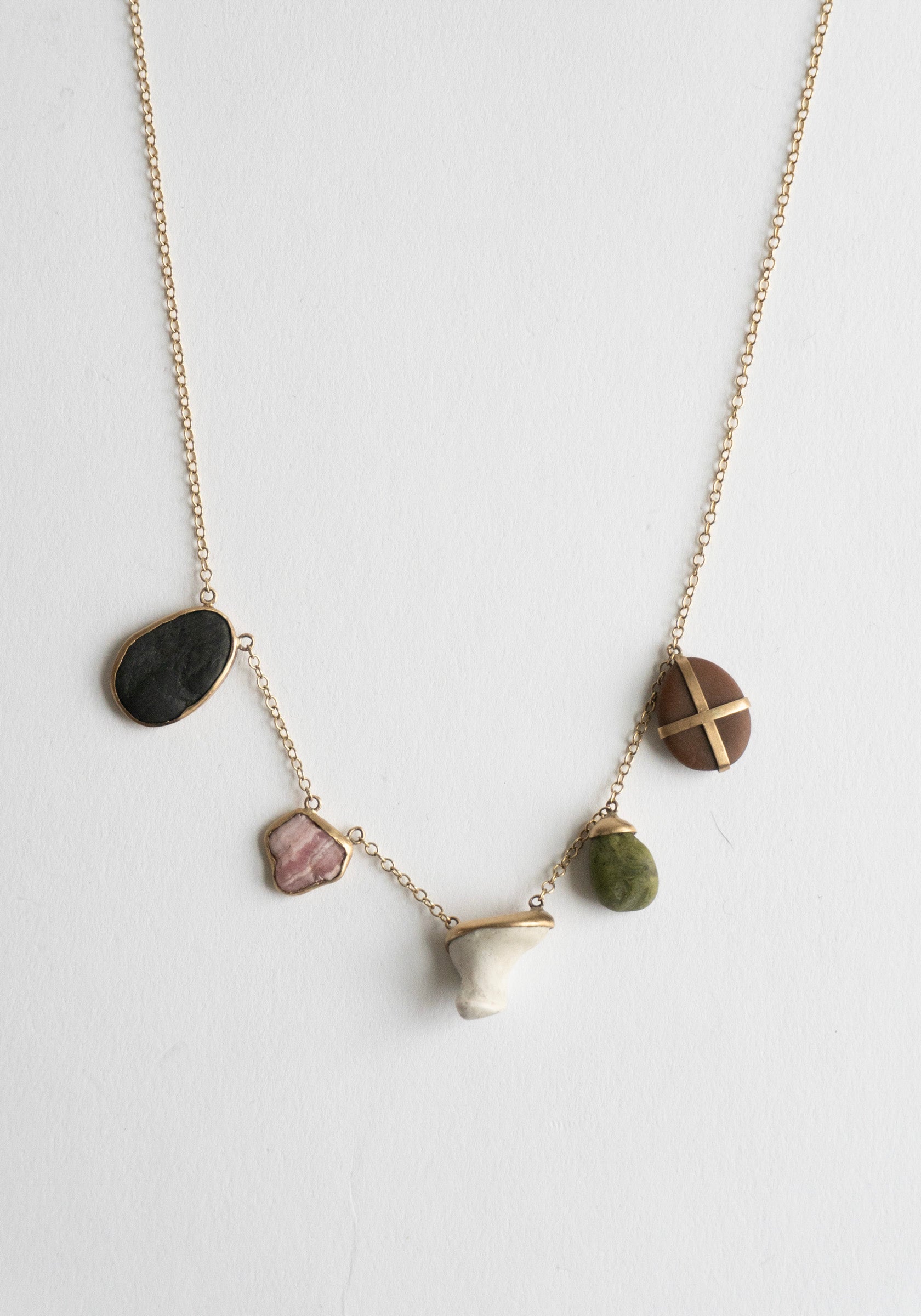 "5 Elements" Stone Necklace