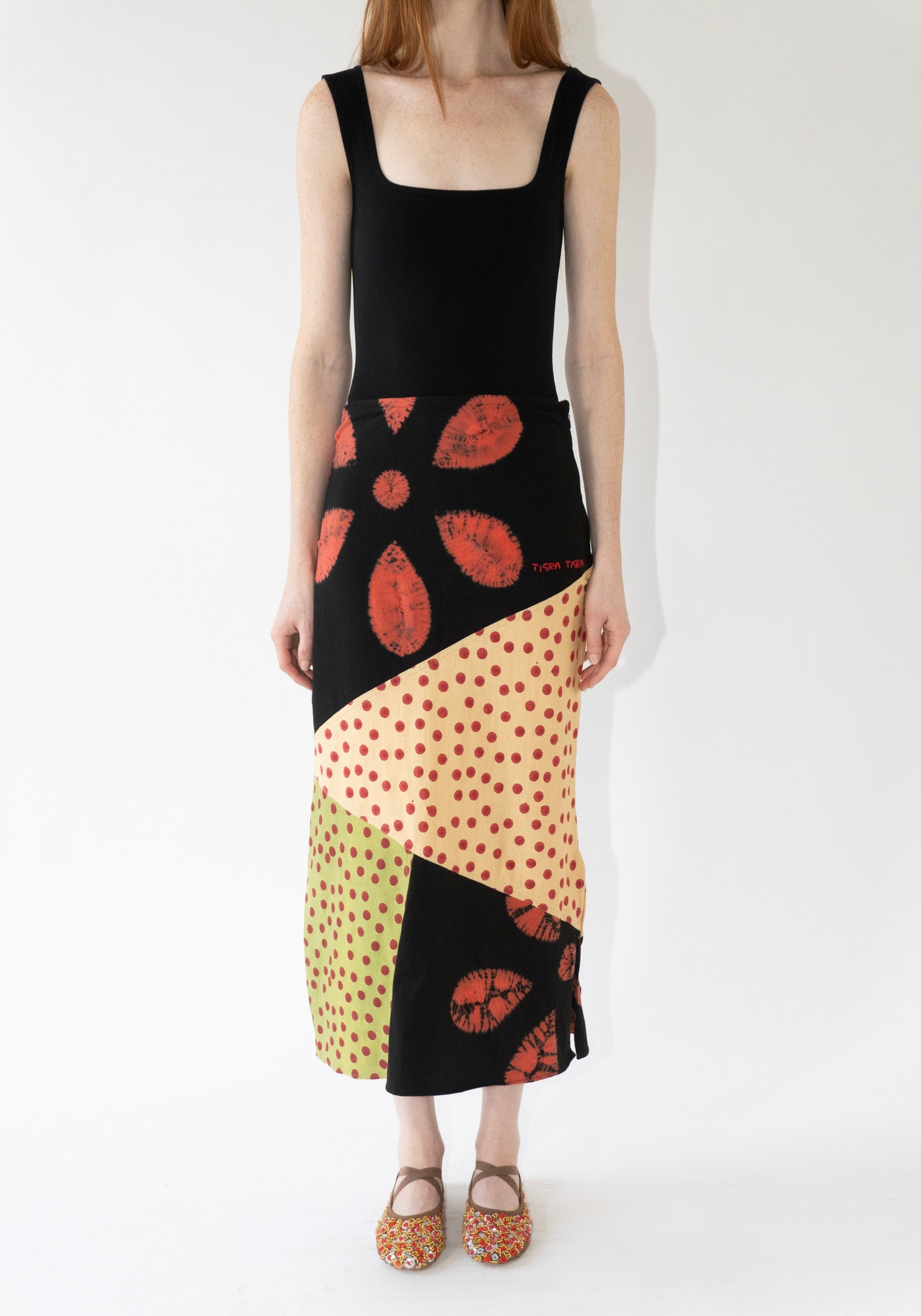 Tigra Tigra Patchwork Tigra T-Shirt Skirt