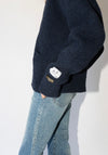 Wylie Cardigan Sweater in Navy