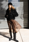 Toscana Sheepskin Ada Jacket in Black