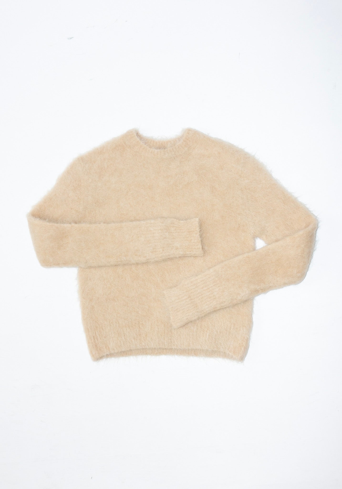 Sayaka Davis Cropped Sweater in Camel