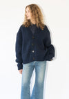 Wylie Cardigan Sweater in Navy