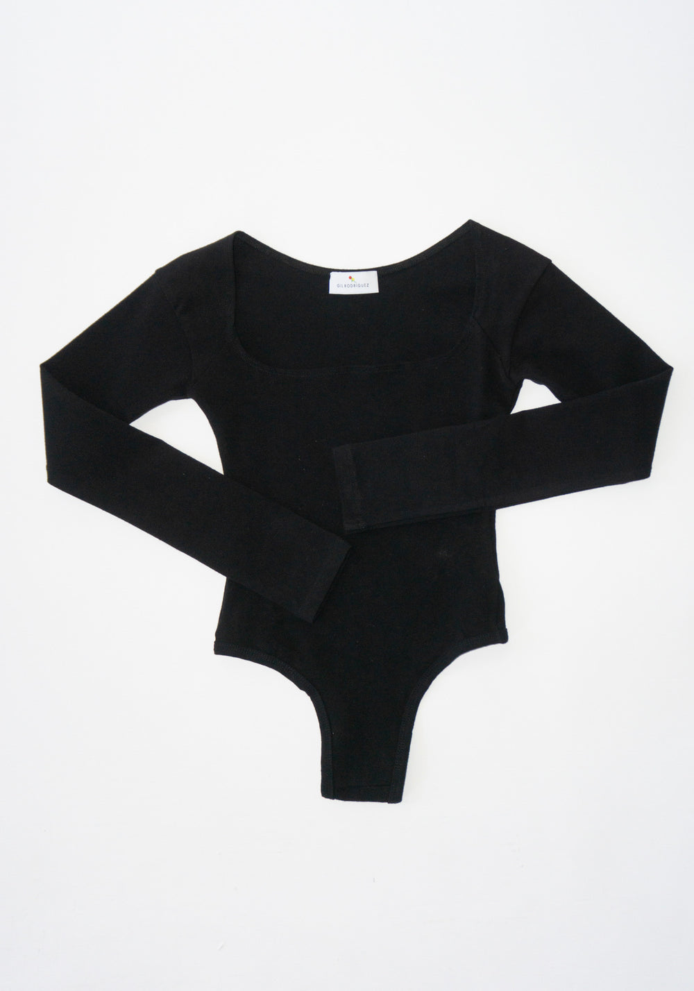 Gil Rodriguez El Tigre Long Sleeve Bodysuit in Black