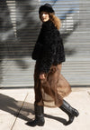 Toscana Sheepskin Ada Jacket in Black