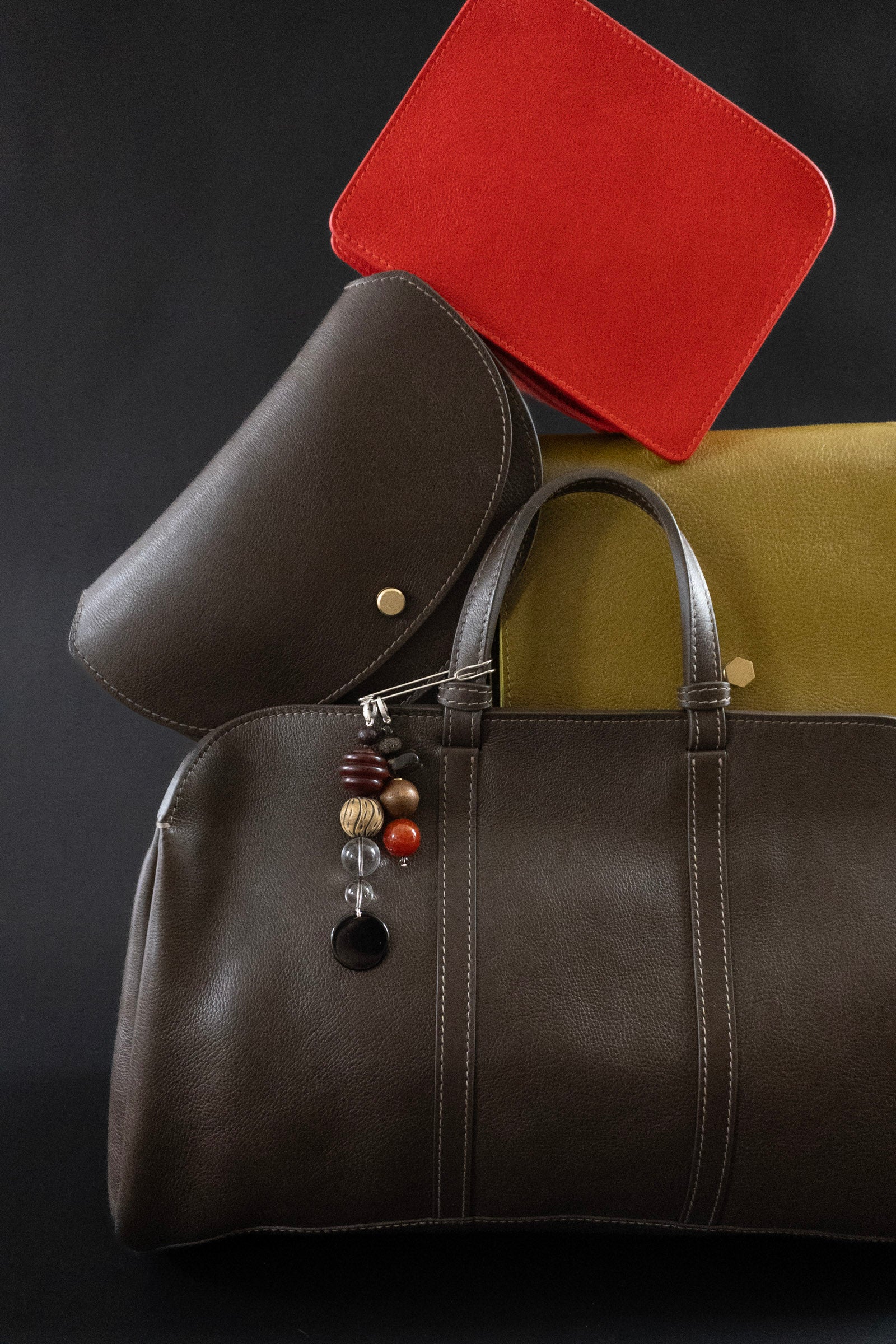 Val Bag in Green Ochre