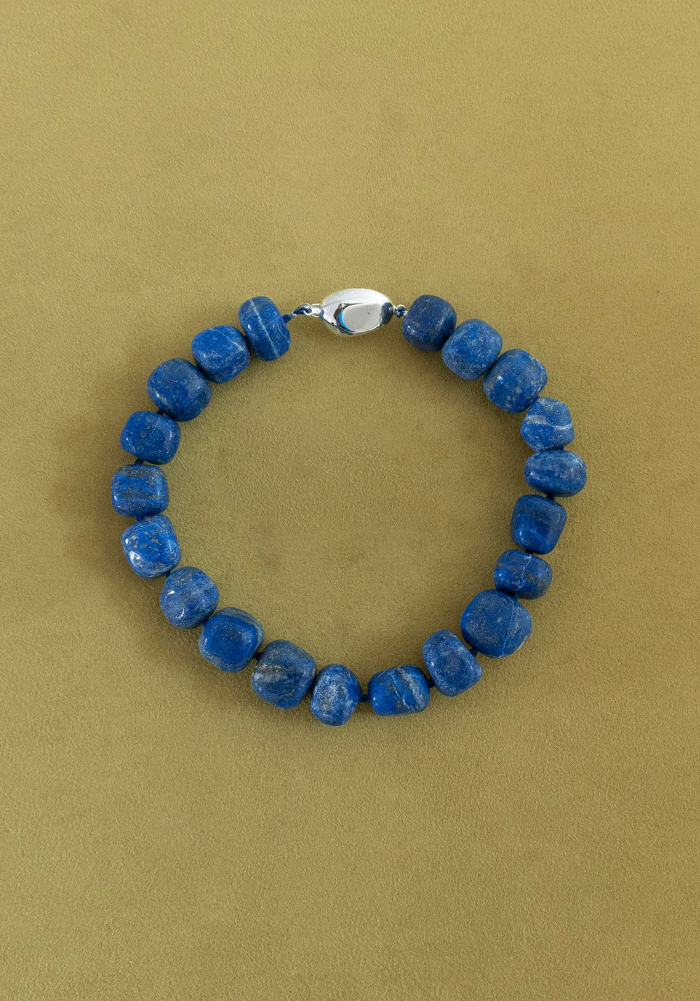 Pebbles Necklace in Lapis