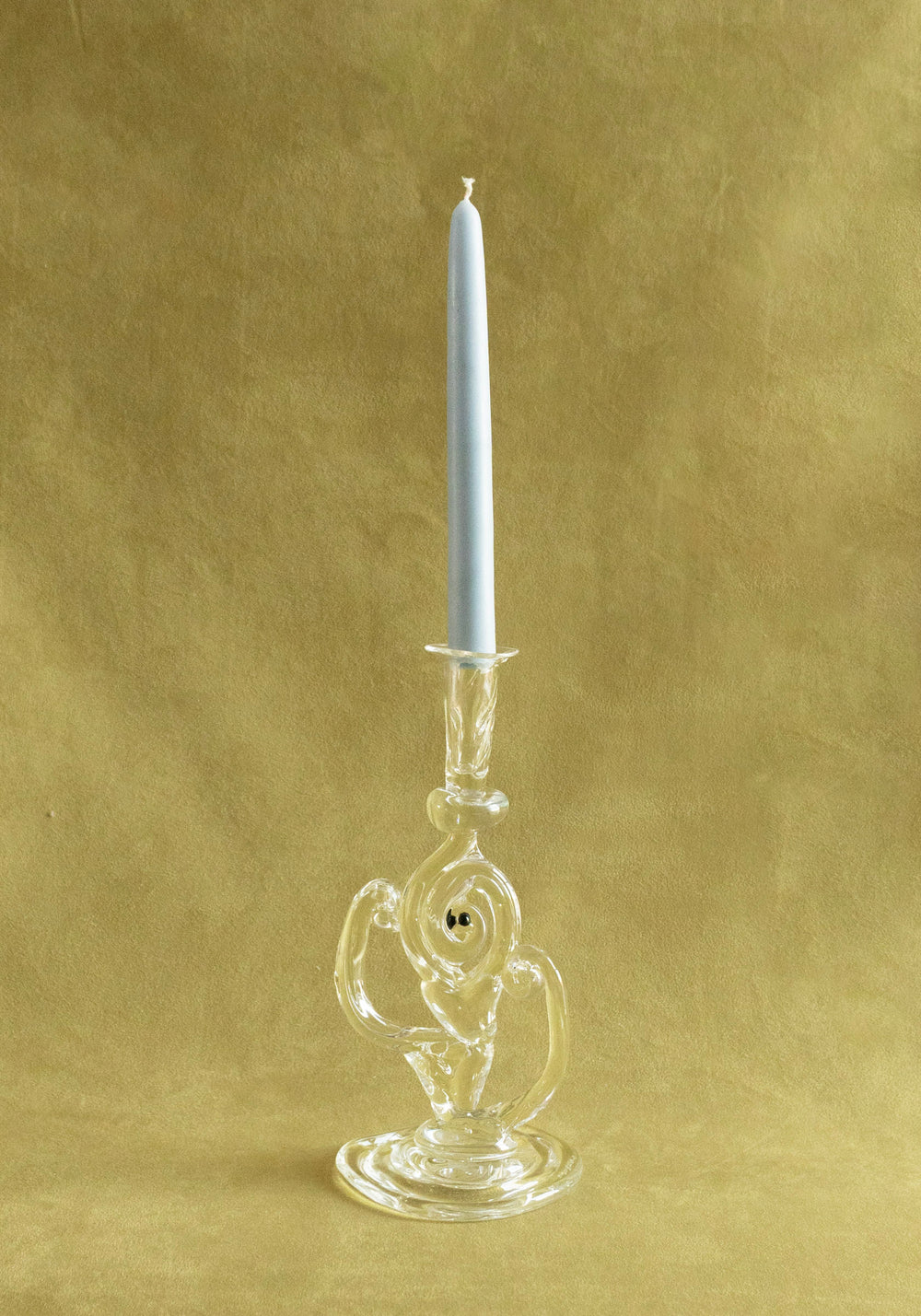 Handblown Glass Candleholder No.1
