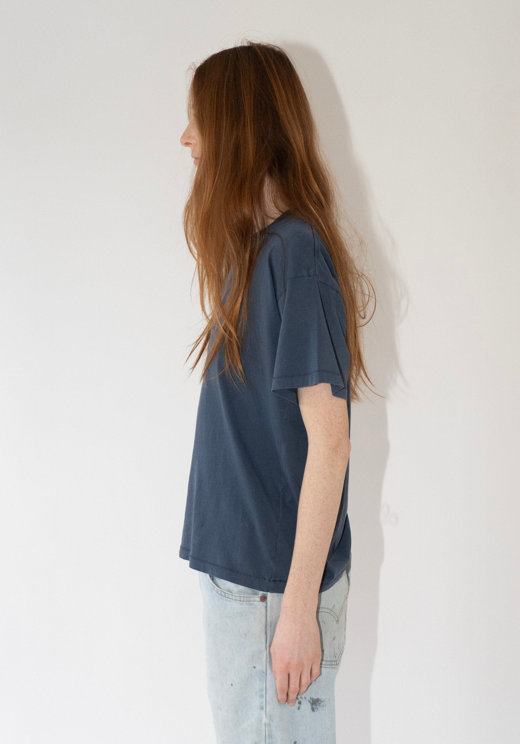 Boy T in Faded Navy