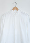 6397 Micro Pleat Formal Shirt in White
