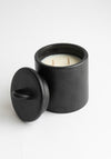 Adlan Graphite Stoneware Candle in Crowd Pleaser