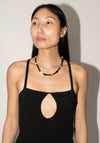 By Orly Shadow Necklace in Citrine and Onyx