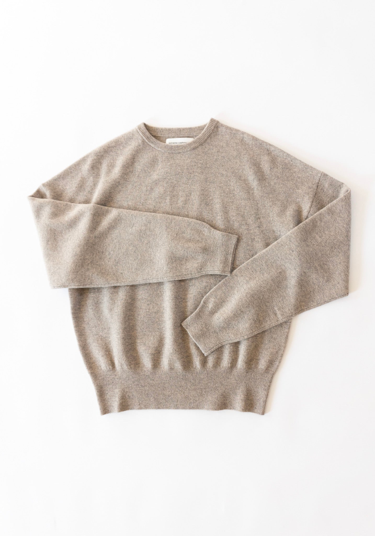 Extreme Cashmere Tes Sweater in Moss