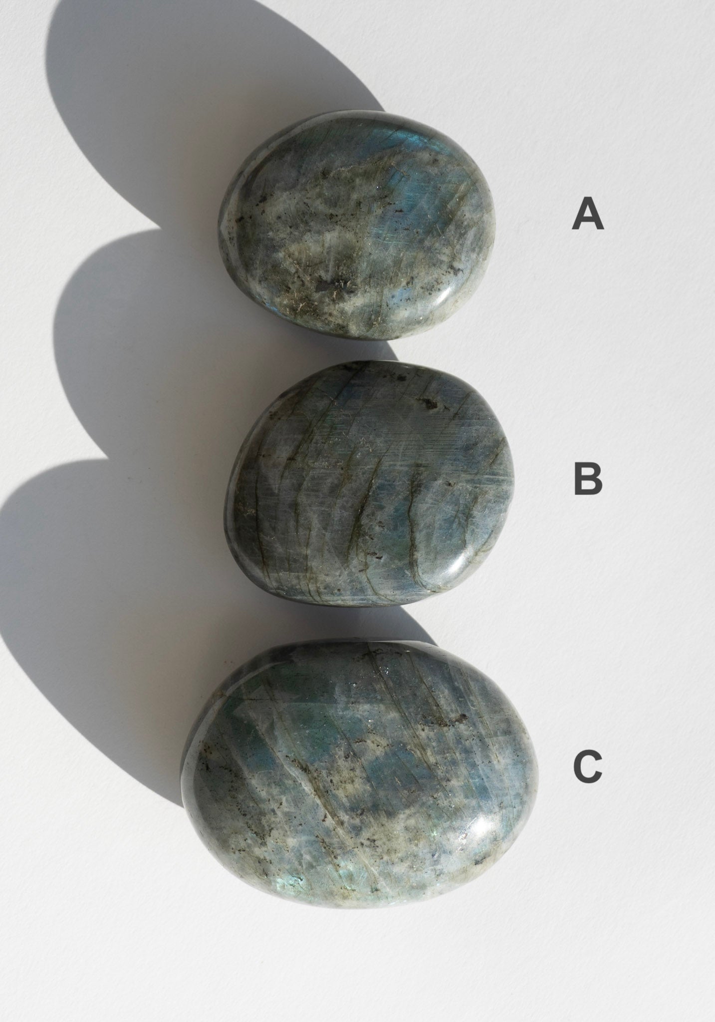 Labradorite Palm Stones