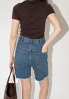 Jesse Kamm Lake Denim Shorts Cowboy Blue