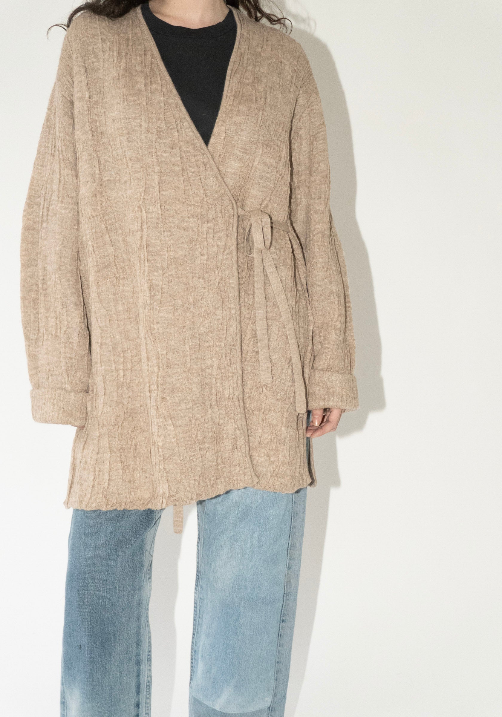 Lauren Manoogian Gauze Cardigan in Oak
