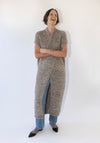 Lauren Manoogian Handknit Big Cable Dress in Marl