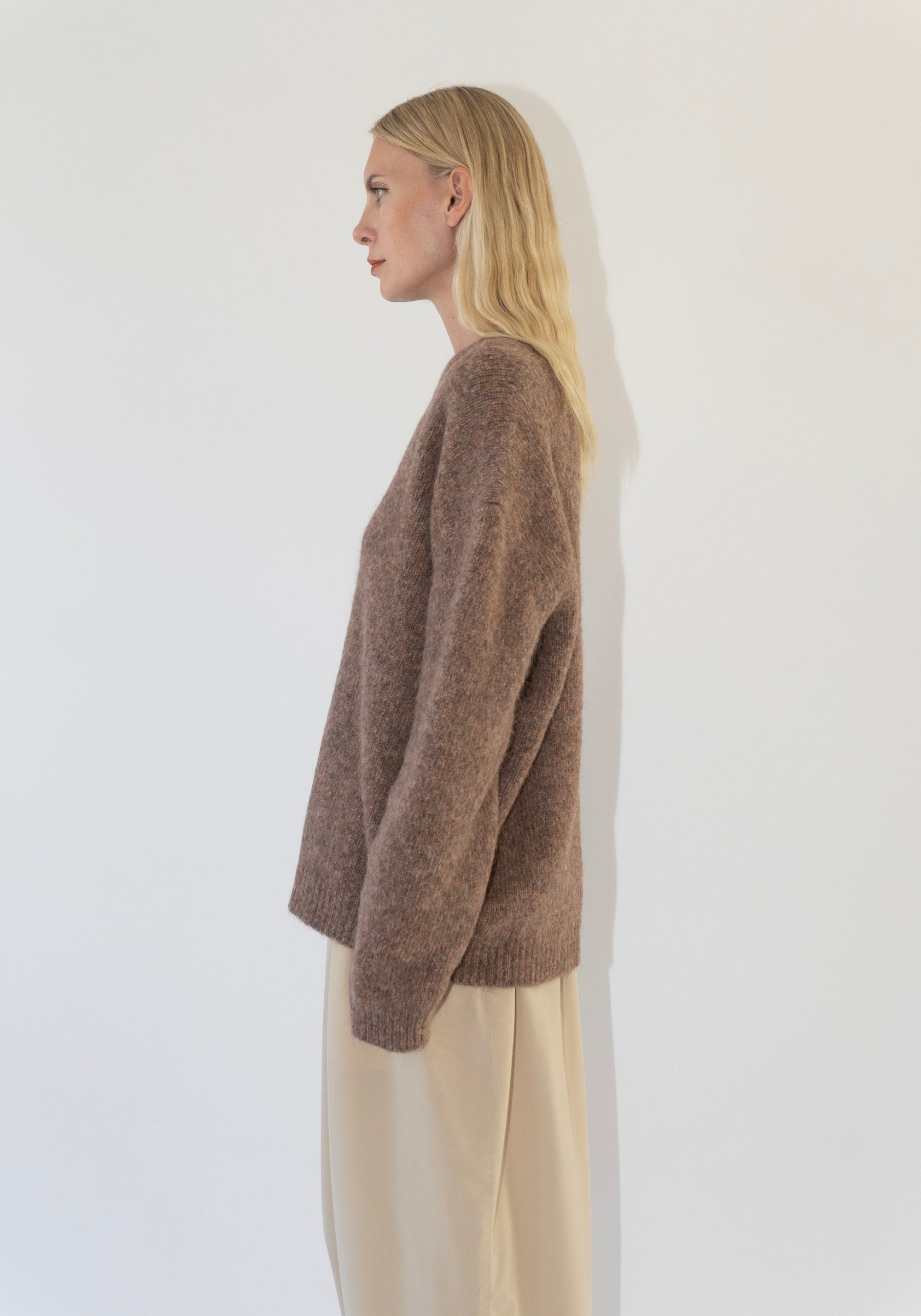 Lauren Manoogian Loft Crewneck Sweater in Spice