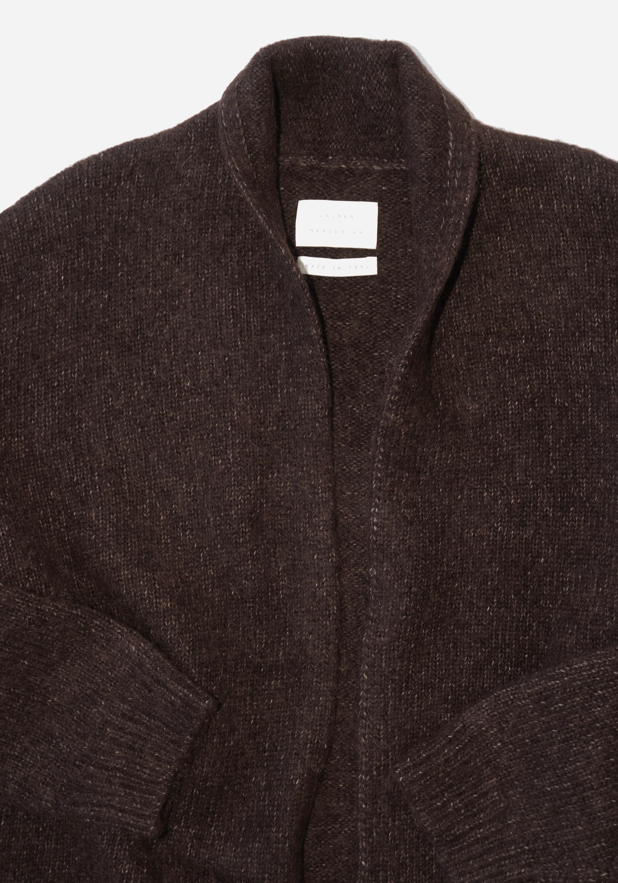 Lauren Manoogian Loft Shaw Cardigan in Soil