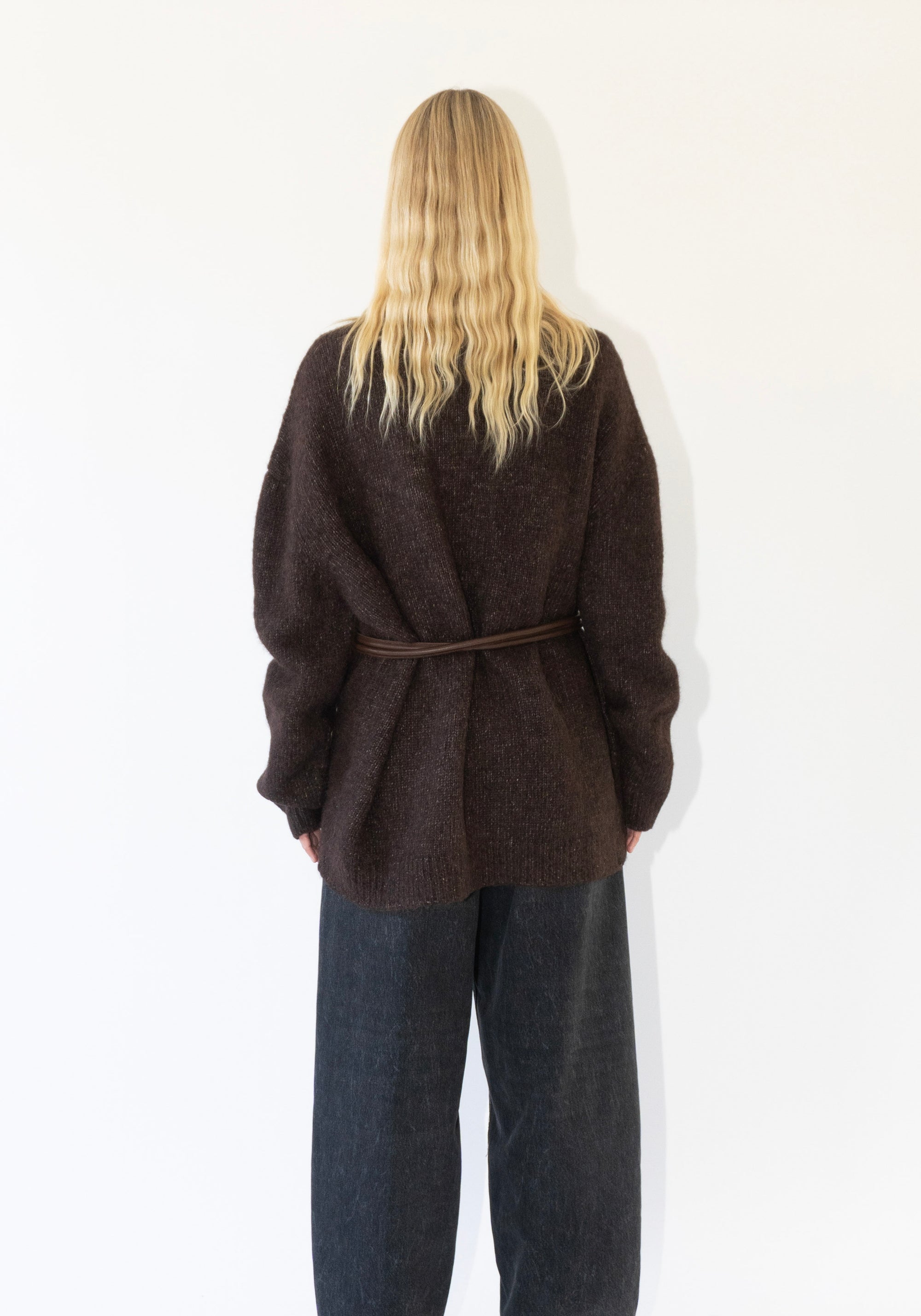 Lauren Manoogian Loft Shaw Cardigan in Soil
