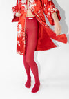 Cotton Liebe Tights in Red