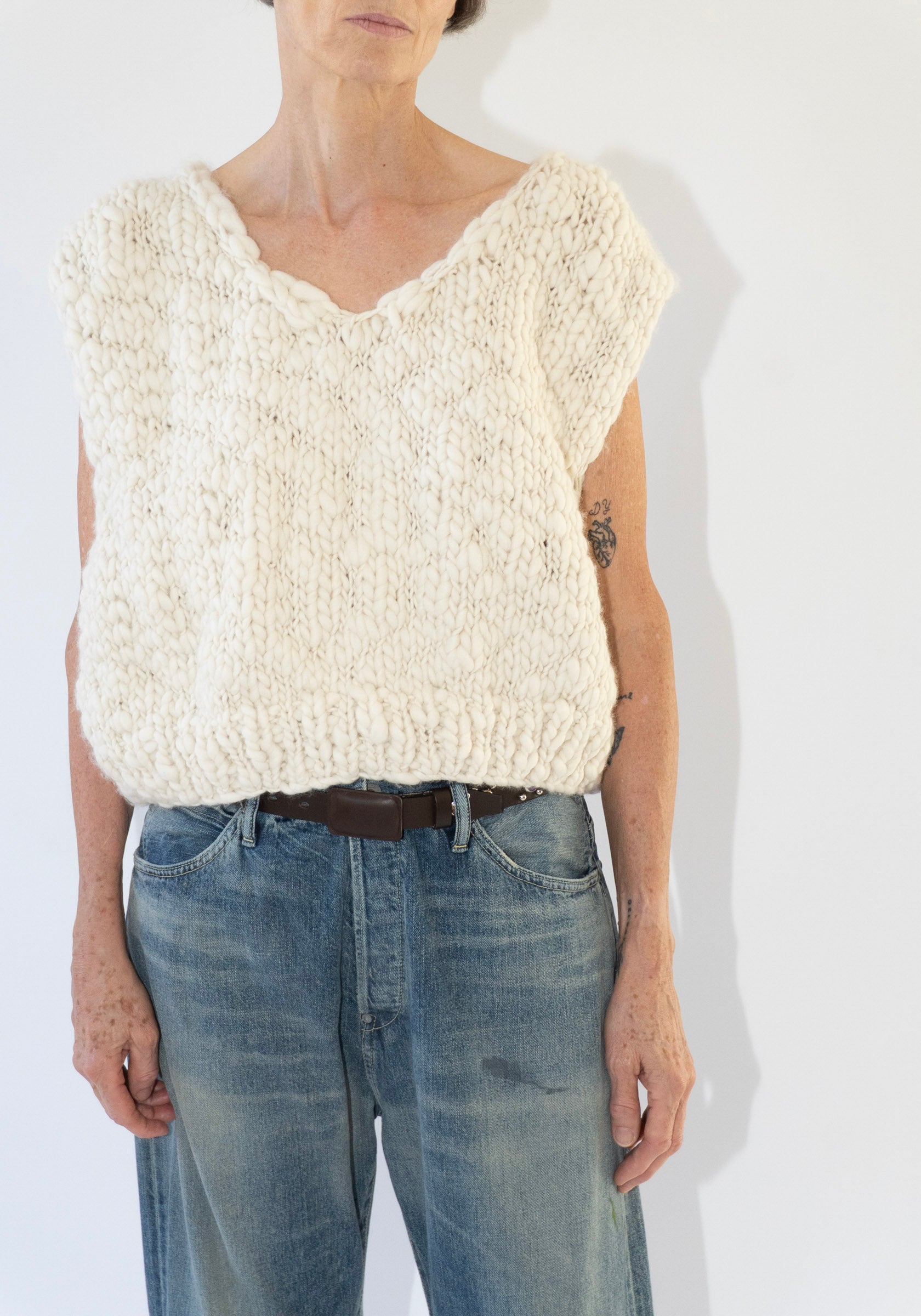 Ound Acacia Vest in Ivory