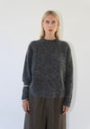 Mohair Pullover in Charcoal