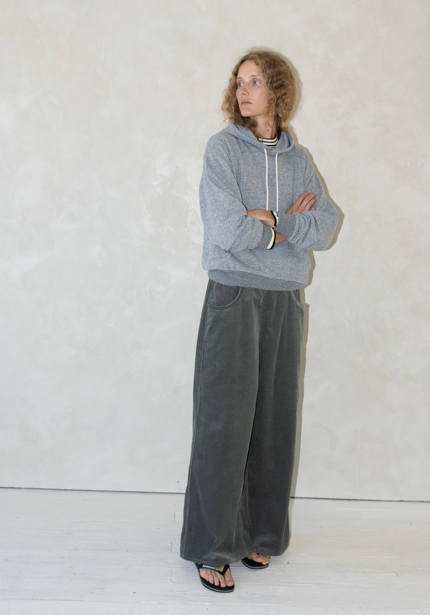 Sofie D'Hoore Pistis Corduroy Pant in Sage