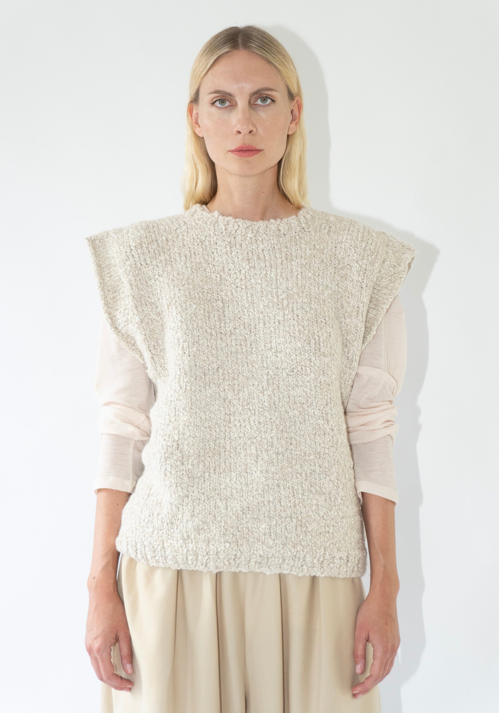 Sono Petrus Pull Under Sweater in Natural