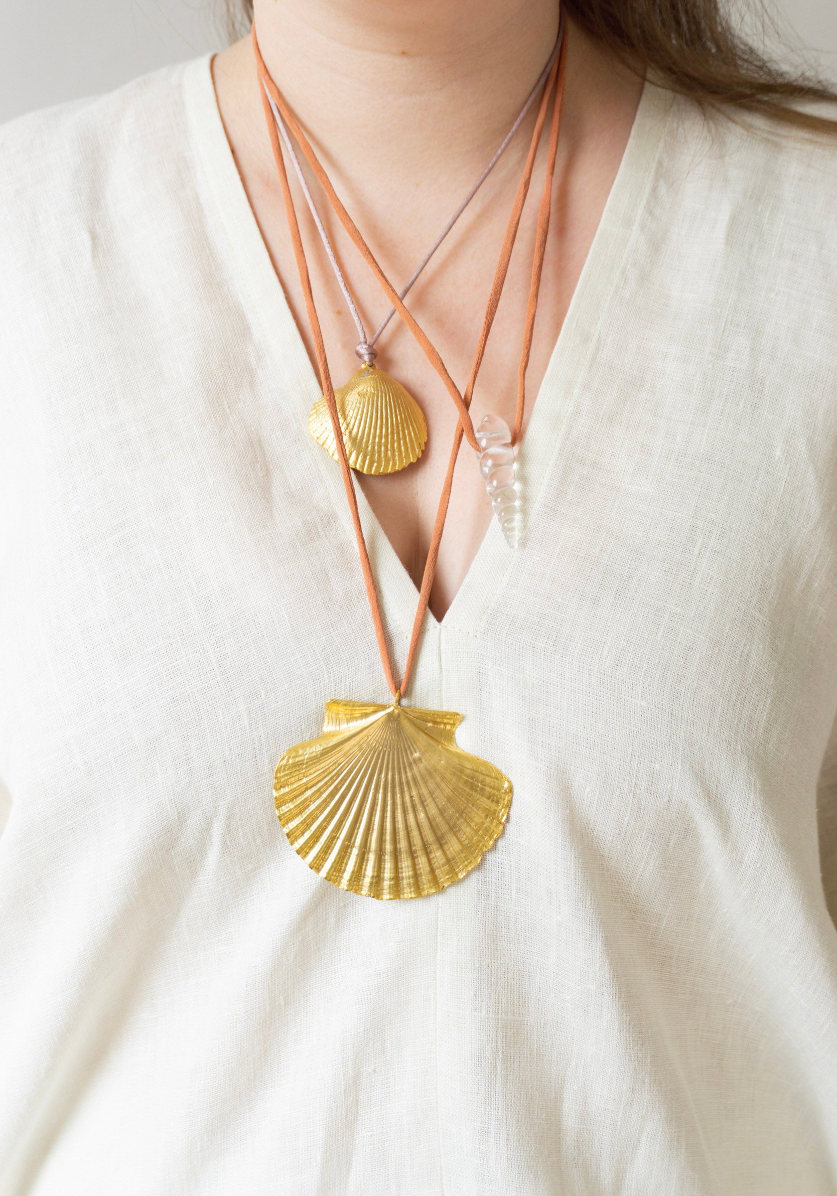 Aegean Shell Necklace