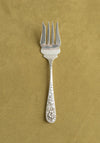 Vintage Sterling Silver Ornate Floral Utensils