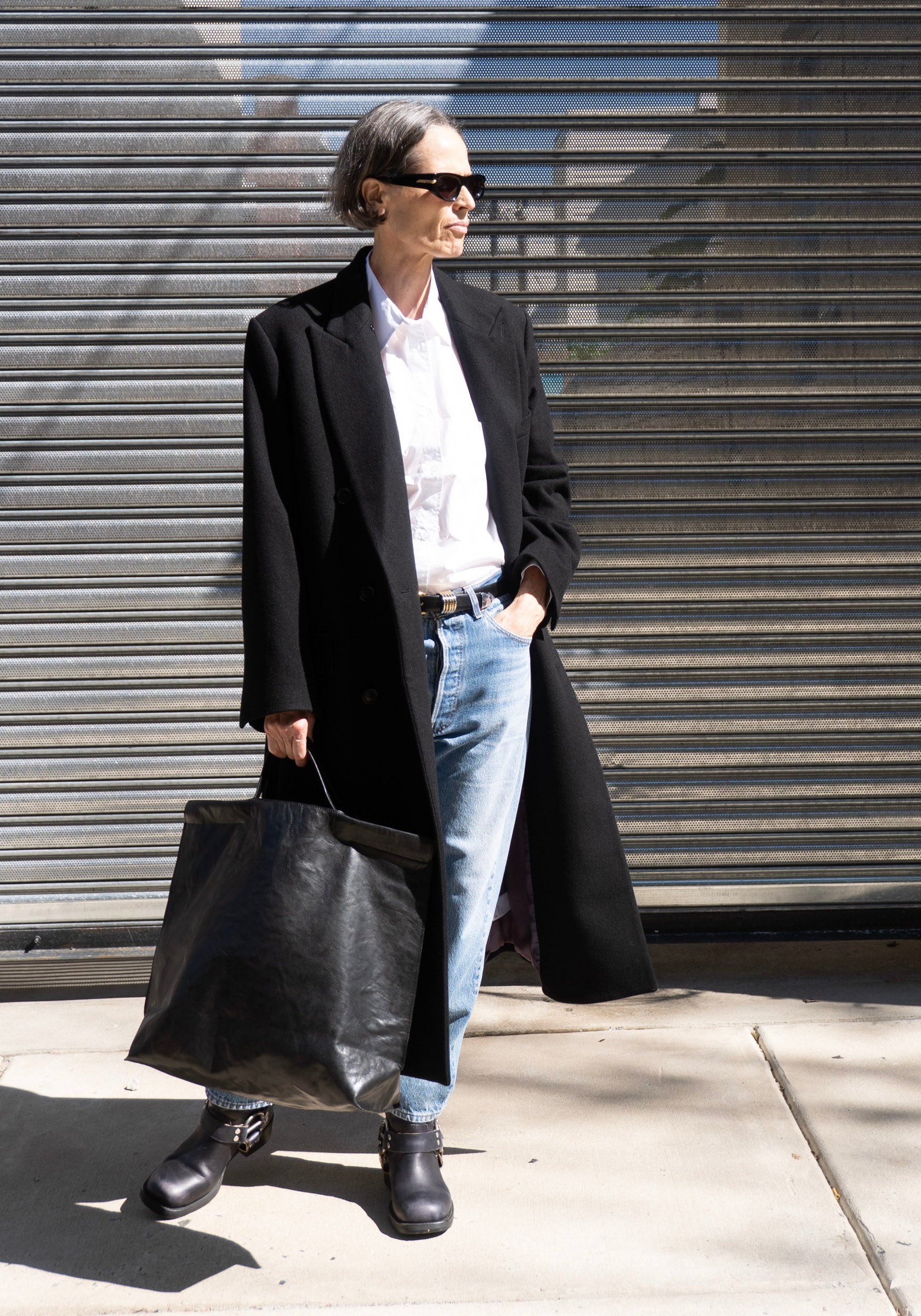 Bea Mombaers Large Shopper Bag in Black