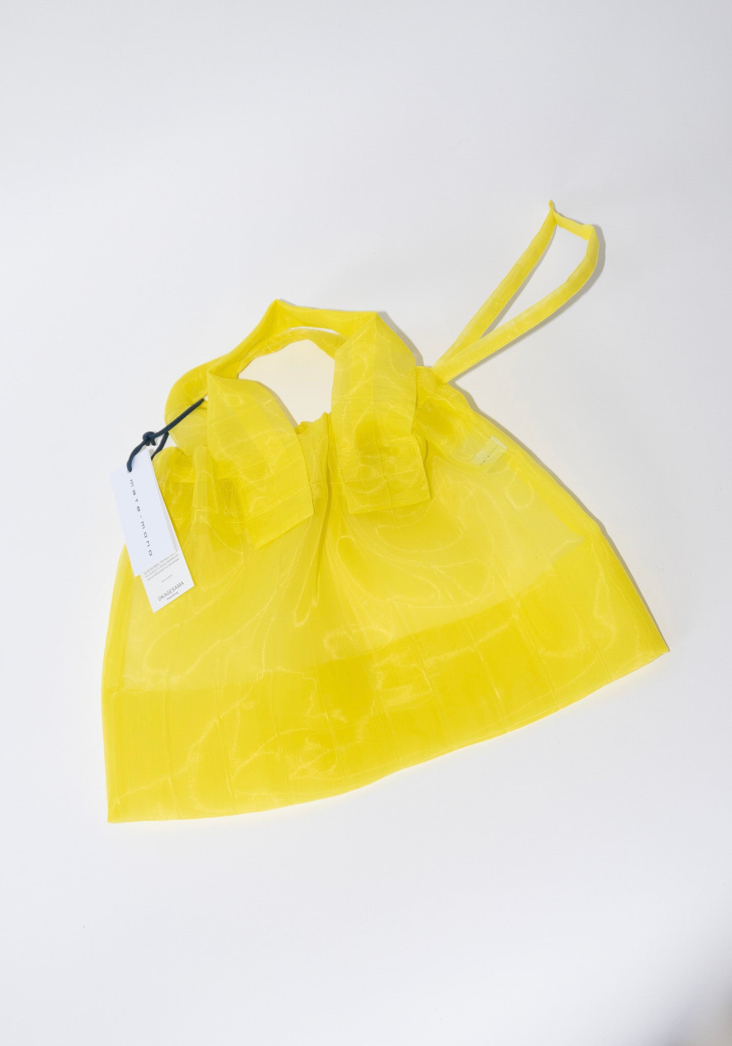 Mate Moto See Thru Bag in Yellow