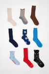 Cottage Socks in Navy