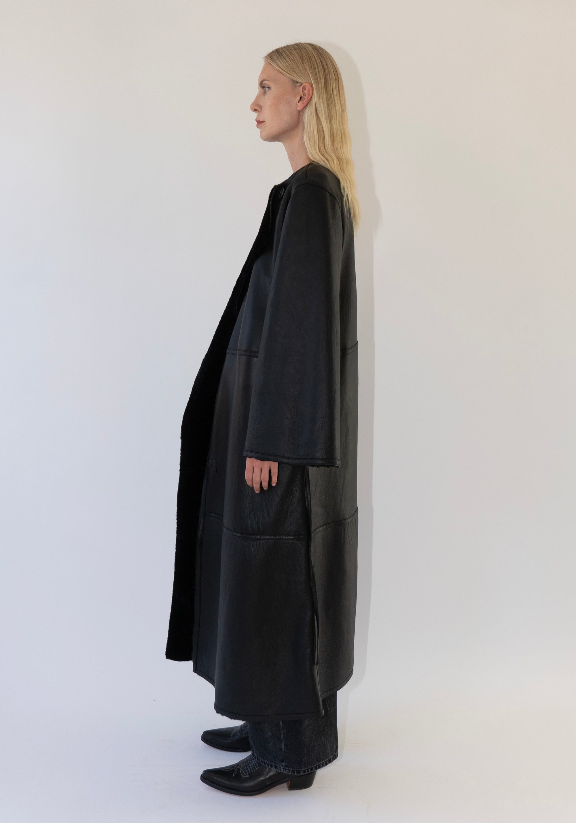 Malene Birger Sandria Coat in Black