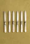 Vintage Mother of Pearl Knife Set