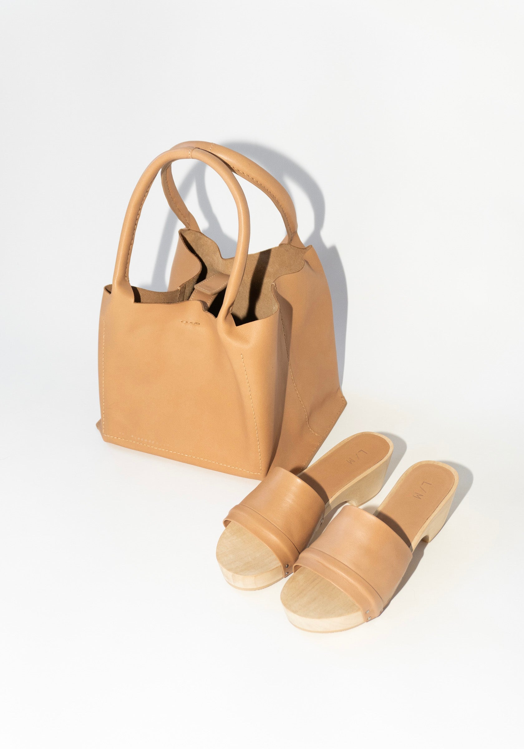 Lauren Manoogian Box Tote in Natural