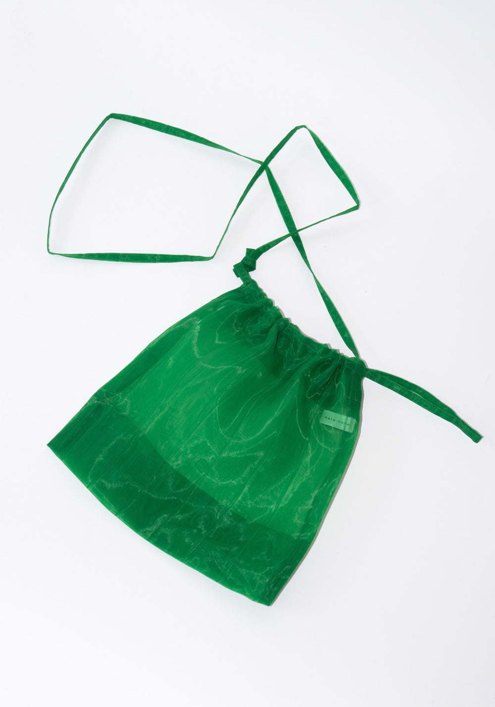 Mate Mono See Thru Shoulder Bag in Green