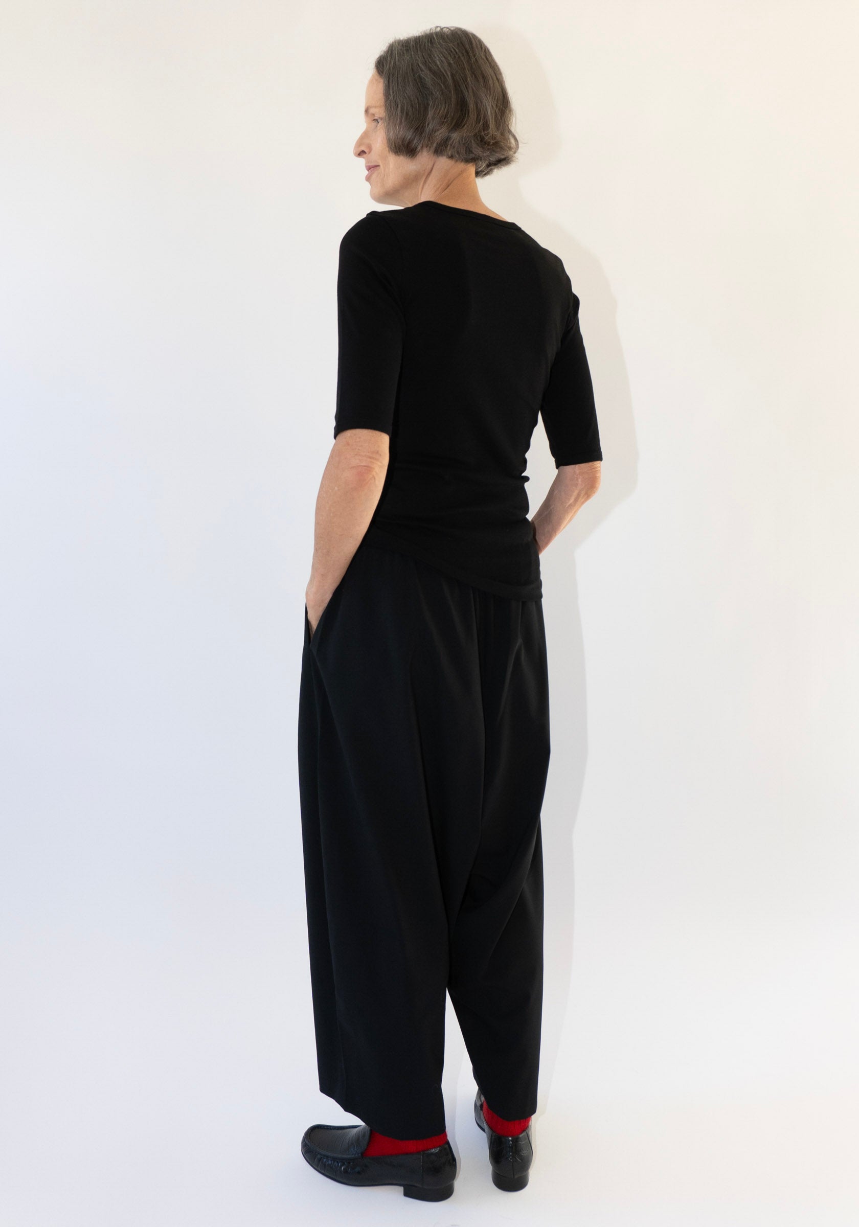 Tailoring Maxi Pants in Black